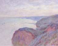 Monet Claude Steep Cliffs near Dieppe  - Hermitage